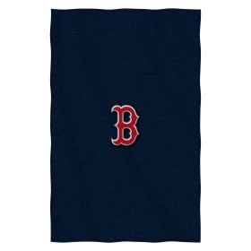 Red Sox OFFICIAL MLB "Dominate" Sweatshirt Throw Blanket;  54" x 84"