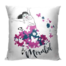 Disney's Encanto;  Butterfly Skirt Pillow;  18" x 18"