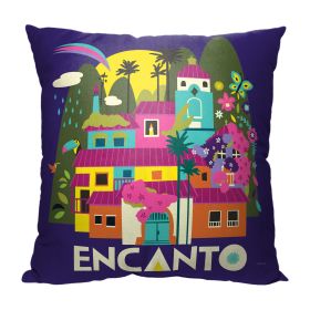 Disney's Encanto;  Casa Madrigal Pillow;  18" x 18"