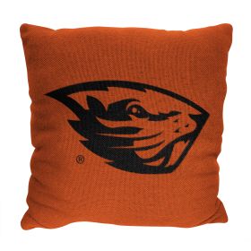 Oregon State OFFICIAL NCAA "Invert" Woven Pillow, 20" x 20"