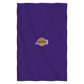 Lakers OFFICIAL NBA "Dominate" Sweatshirt Throw Blanket;  54" x 84"