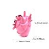 Vase In The Shape Of Human Heart; Home Decoration; Desktop Art Craft Ornament; Exquisite And High-end Indoor Vase; Organ Design Flower Container