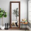 Distressed Wood Full Length Mirror