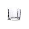 Transparent Glass Square Glass Vase Square Cylinder Fangkou Square Succulent Flower Pot Home Decoration Put Hydroponic Vase