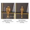 Abstract Golden Sculpture &amp; Figurines for Interior Resin Figure Statue Modern Home Decor Desk Accessories Nordic Room Decoration