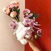 Vase In The Shape Of Human Heart; Home Decoration; Desktop Art Craft Ornament; Exquisite And High-end Indoor Vase; Organ Design Flower Container